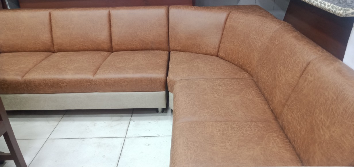Seven seater corner sofa